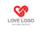 Herz, Liebe, Beziehung, Romantik, Dating, Treffen, Logo