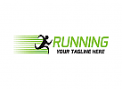 Laufen, Sport, Leichtathletik, Marathon, Laufschuhe, Fitness, App, Logo