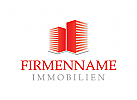 Immobilien, Architektur, Bauwesen, Makler, Hause, Logo