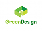 grn, kologie, natur, Medien, Grafik, 3D, Software, Bau, Wrfel, Logo
