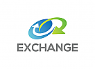 Pfeil, Austausch, Daten, Finanzen, Investitionen, Geld, Wechselkurs, Whrung, Logo