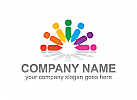 Gruppe, Menschen, Logo