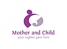 Mutter, Kind, Geburt, Schwangerschaft Logo