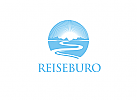  Reisebro, Palmen, Meer