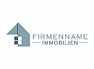 Immobilien, Makler, Bau, Logo