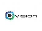 Technologie, Vision, Auge Logo