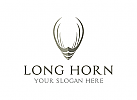 Horn, Tiere, Jagd Logo