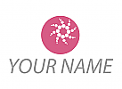 kologisch, Zeichen, Zeichnung, Symbol, Kugel, Punkte, Wellness, Logo