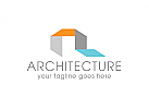 Immobilien, Architektur, Bau, Gebude Logo