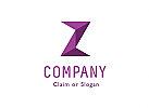 Modernes Logo, Buchstabe Z