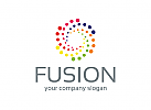 bunt logo, Gruppe, Fusion, Spirale