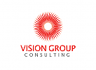 Horizont, Vision, Sonne, Beratung Logo