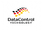 Daten Logo, Kontrolle, Technologie