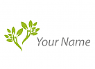 Natur, Personen, Bume Logo