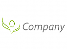 kologisch, Zeichen, Zeichnung, Symbol, Person, Pflanze, Bltter, Logo