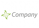 kologisch, Zeichen, Zeichnung, Symbol, Bltter, Blume, Vegan, Wellness, Spa, Logo