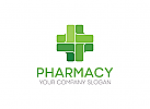 Medizin Logo, Pharmazie Logo, Kreuz Logo, Apotheke Logo