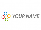 kologisch, Zeichen, Zeichnung, Sechsecke, farbig, Pixel, Sechsecke, Logo