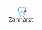 Zhne, Zahn, Zahnarztpraxis, Logo, Rotes Kreuz, Linie