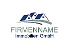 Immobilien Logo, Haus Logo, Makler Logo, Malen Logo