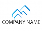 kologisch, Zweifarbig, Zeichen, Zeichnung, Symbol, Dcher, Huser, Immobilien, Logo
