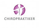 , Zeichen, Signet, Logo, orthopde, chiropraktiker, physiotherapie, osteopathie