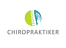 , Zeichen, Signet, Logo, orthopde, chiropraktiker, physiotherapie, osteopathie