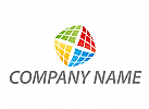 kologisch, Zeichen, Zeichnung, Wrfel, Cube, farbig, Technologie, Logo