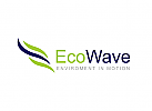 Umwelt Logo, Welle Logo, Natur Logo, Energie Logo