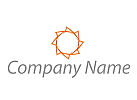 kologisch, Zeichen, Zeichnung, Sonne, Stern, Energie, Solar, Logo