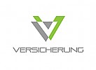 Buchstaben V, Versicherung Logo