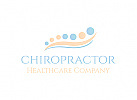Chiropraktiker Logo, Pflege Logo