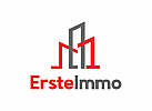 Erste Logo, Immobilien Logo, Bau Logo