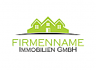 Immobilien Logo, Architektur Logo, Bau Logo