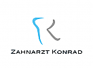 Zhne, Zahn, Zahnarztpraxis, Logo, Zahnarzt, Zahn, Buchstabe, K