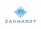 Zhne, Zahnrzte, Zahnarztpraxis, Zahnarzt, Zahn, Logo, Rasterpunkte