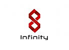 Zeichen, Signet, Logo, Abstrakt, Infinity, Band, 8