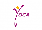 Zeichen, Signet, Logo, Yoga, Sport, Mensch