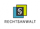 , Zeichen, Signet, Logo, Rechtsanwalt, Paragraph, Symbol, Ebenen, abstrakt, eckig