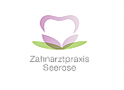 Zhne, Zahn, Zahnarztpraxis, Logo, Dental Care, Seerose, Lotusblte