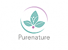 , Logo, Arzt Logo, Mensch, Yoga, Physiotherapie, Wellness, Natur, Blatt