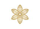 , Goldene Blume Logo kaufen