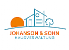 Zeichen, Signet, Logo, Haus, Architekt, Hausverwaltung, Immobilienmakler, Handwerk, Bau