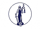 , Rechtsanwalt Logo Justitia