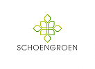 Zeichen, Signet, Logo, Blatt, Abstrakt, Natur, Garten, Architektur, Planer