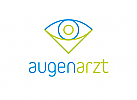 , Zeichen, Symbol, Signet, Logo, Optiker, Augenarzt, Auge, Mensch
