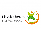 Logo, Markenzeichen, Mensch in Bewegung, Physiotherapie, Heilpraktik, medizinische Gymnastik