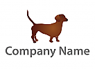 Zweifarbig, Tierarzt, Tier, Hund, Hundeschule, Hundehalter, Logo