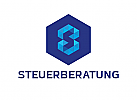 Zeichen, zweifarbig, Symbol, Signet, Steuerberatung, Logo, Buchstabe, S