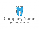 ko-Zahn, Zwei Zhne, Zweifarbig, Zahnarzt, Logo